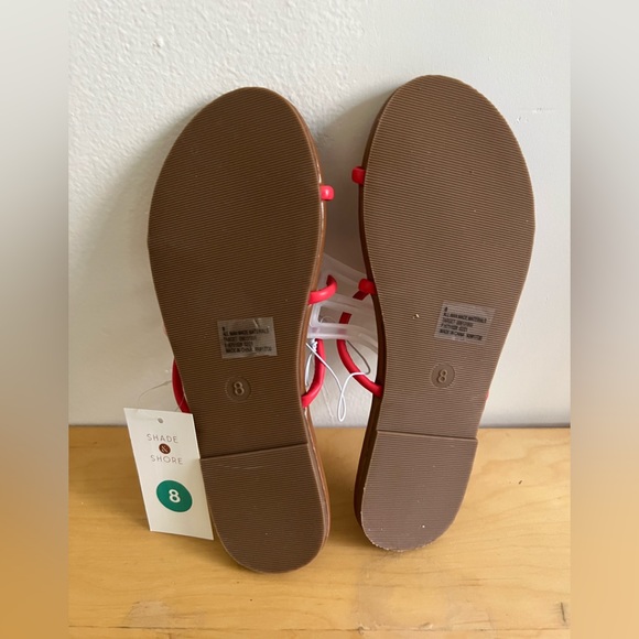 Women’s Shade & Shore Pink/Bali Strappy Slip On Sandals - Picture 2 of 2